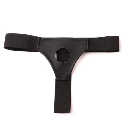 Elastic Open Crotch G-string