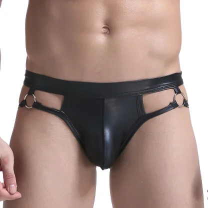 Sleek Black Sexy Jockstrap - Image 3