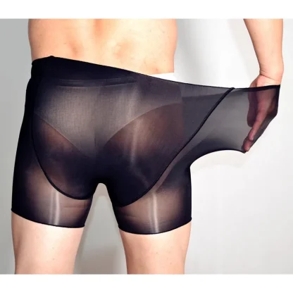Stretchable Glossy Boxer Brief