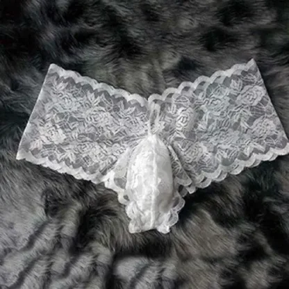 Sexy Floral Lace Panties - Image 3