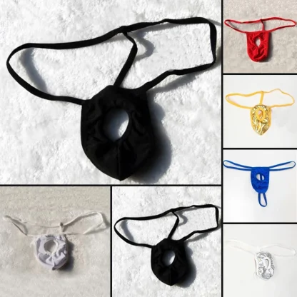 Metallic Crotchless G-strings - Image 6