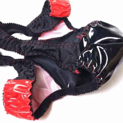 Wet Look Clubwear Thongs - Image 7