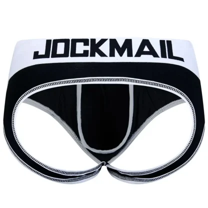 Sexy Breathable Striped Jockstrap - Image 6