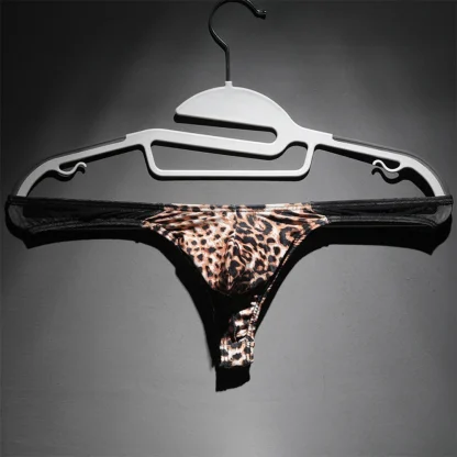 Elastic Leopard Print Bikini