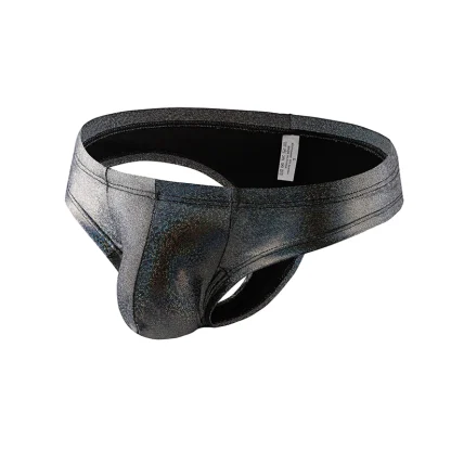 Shiny Solid Men's Thongs - Image 5