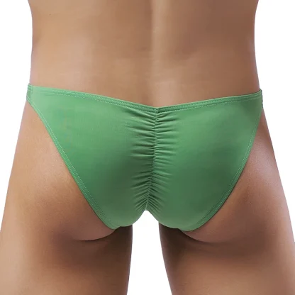 Sexy Ruched Solid Panties