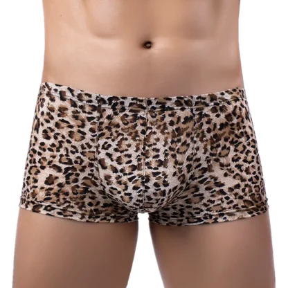 Leopard Print Boxer Briefs