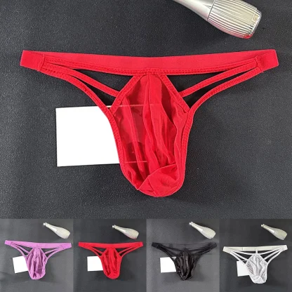 Strappy Bulge Pouch G-string - Image 5