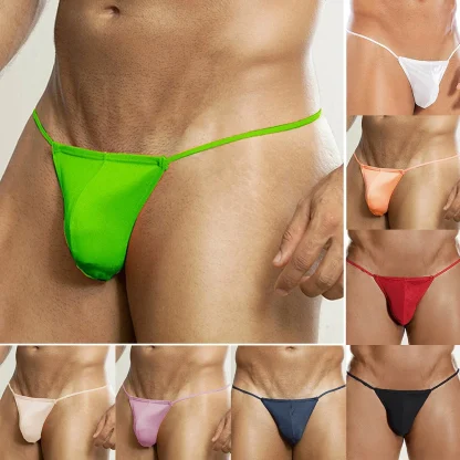 Solid Low-rise Men's G-strings - Image 6