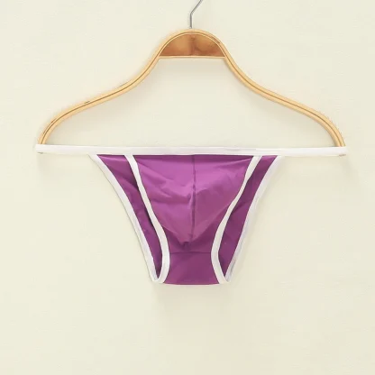 Color Block Breathable G-string - Image 6