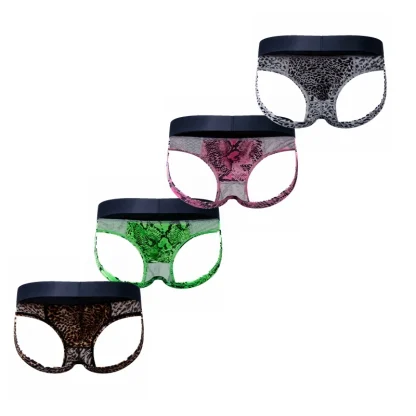 Leopard Print Sexy Jockstraps - Image 5