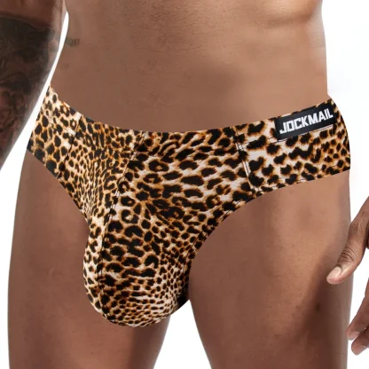 Leopard Print Men's Bikini