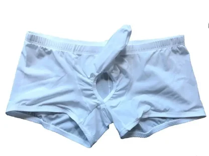 Breathable Open Crotch Boxer Brief - Image 4
