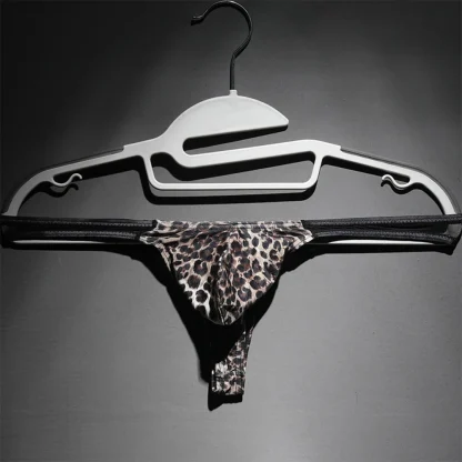 Elastic Leopard Print Bikini - Image 2