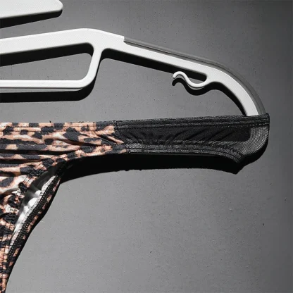 Elastic Leopard Print Bikini - Image 6