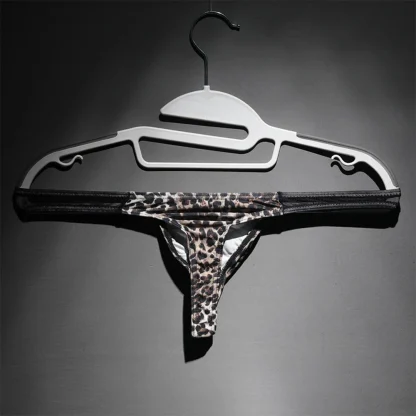 Elastic Leopard Print Bikini - Image 4