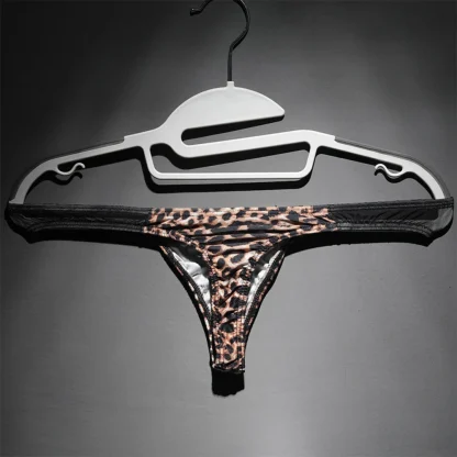Elastic Leopard Print Bikini - Image 3