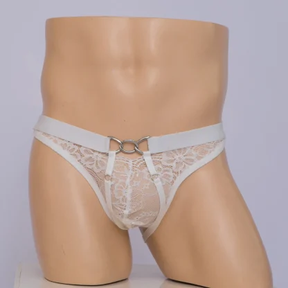 Transparent Lace Sexy Jockstrap - Image 2