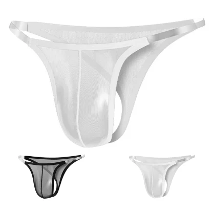 Transparent Strap Mesh G-string - Image 3